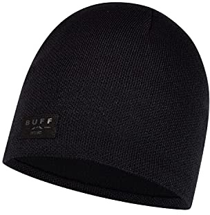Buff Strick & Polar Mütze SOLID BLACK