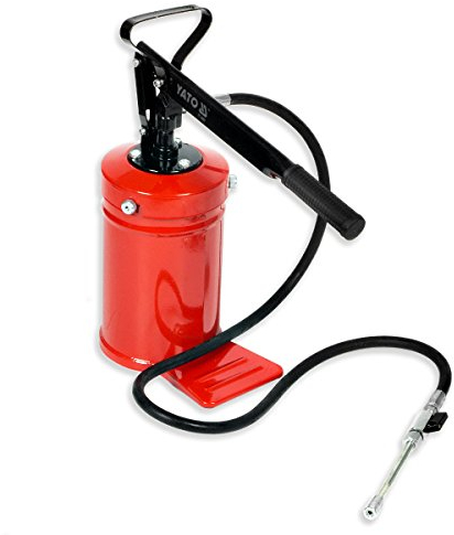 Große Fettpresse Handhebelfettpresse Behälter 4 Kg Abschmierpresse