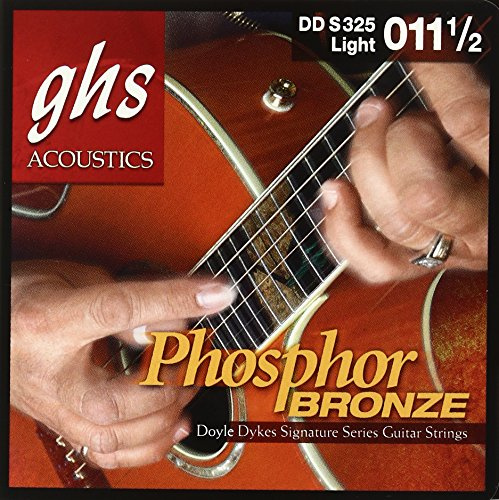GHS dds325 Doyle Dämme signatur fosfor brons akustisk gitarr sträng set
