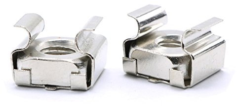 M6 Cage Nut,Stainless Steel,Pack of 30-piece,M6 Captive Nut