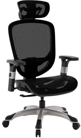 STAPLES Hyken Ergonomic Task Chair, Mesh, Ergonomic, Lumbar Support, Swivel, Black