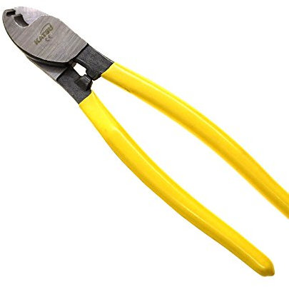 KATSU Pinces Coupe-Câbles Coupe Câbles à Dénuder 150mm (6), Pince Coupante Robuste pour Fils de Cuivre en Aluminium 417311