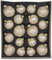 Weihnachtsdekoration, handgefertigte Christbaumkugeln 18-teilig Eis-Lack Champagner-Gold