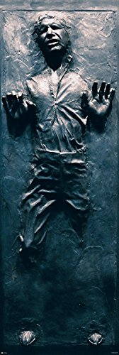 GB eye 53 x 158 cm Star Wars Han Solo Carbonite Door Poster