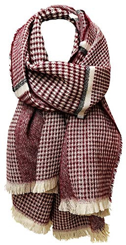 Glamexx24 XXL halsduk tyg mysig varm karo scarf vacker dam poncho sjal överdimensionerad halsduk