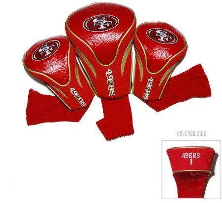 Team Golf Herren,Unisex-Erwachsene, Damen 3 Stück Kontur-Kopfabdeckungen, Teamfarbe, Einheitsgröße