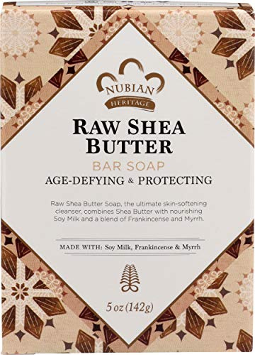 Bar Soap Raw Shea Butter 5 Oz By Nubian Heritage
