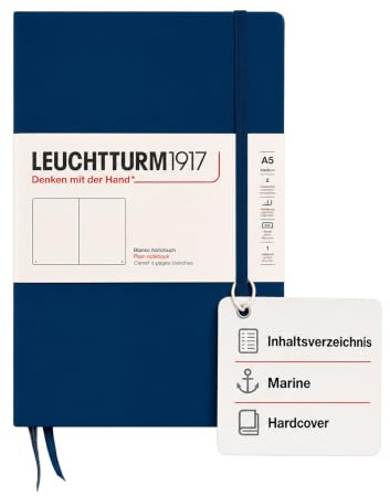 Notes Medium Leuchtturm1917 gladki granatowy 342924