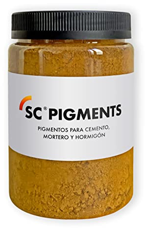 SC Pigments® Pigmentos colorantes para teñir cemento, mortero, hormigón, yeso, cal. (Pardo Claro)