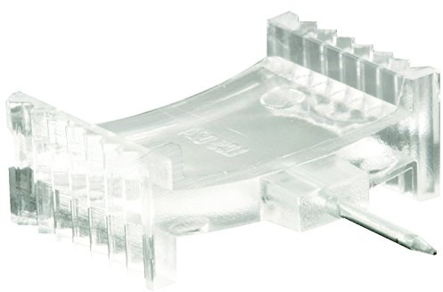 Prime-Line L 5801 Window Grid Retainer Clips, Clear Plastic (6 Pack)