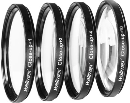 Walimex Stäng makrolins-set 72 mm inkl. 1/2/4/10 dioptrier
