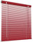 Victoria M. Aluminium Jalousie 100 x 130 cm, weinrot, Jalousie ohne Bohren, inkl. Klemmclips