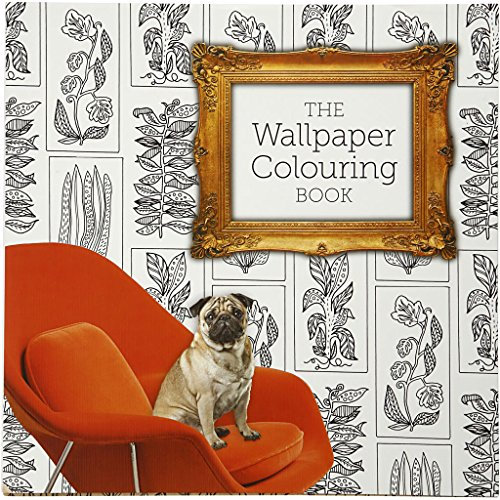 Antistress Colouring Book, size 25x25 cm, The Wallpaper Colouring Book, 1pc