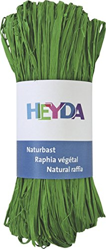 Heyda Naturbast | apfelgrün, 50 g