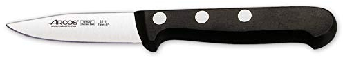 Arcos Serie Universal - Cuchillo Mondador - Hoja de Acero Inoxidable NITRUM 75 mm - Mango de Polioximetileno (POM) Color Negro