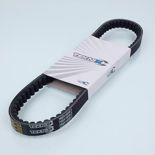Courroie de transmission Teknix compatible avec Scooter Peugeot 50 Trekker 768x18x8.3mm