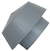Wetterkappe/Entlüftungshaube DN 70, Dunsthut, Lüftungspilz, Garage, Dachlüfter, Ersatzhaube, PVC, DN 75