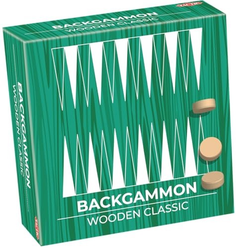 Tactic Games UK Classic Backgammon - Wood