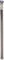 GARDINIA Vitragestange flachoval, Ausziehbar, Gardinenstange, Metall/Kunststoff, Braun, 60-100 cm, 2 Stück