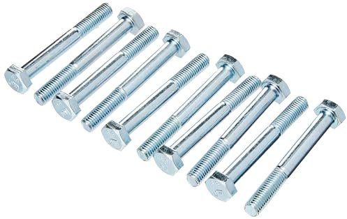 ForgeFix High Tensile Bolts | M10 x 80mm | Zinc Plated | Bag 10