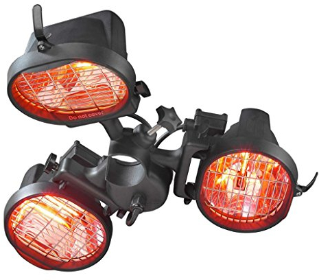 Parasol chauffant 1500 W.