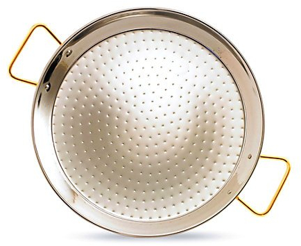 Paellapfanne Edelstahl für ca. 22 Port. - 65 cm Durchmesser
