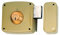 Lince 3017190 Cerradura 5124A-BO/100 Derecha, Oro