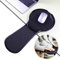 LL-COEUR Supporto ergonomico per braccio del mouse con poggiapolsi regolabile, poggiapolsi con memory foam, supporto per scrivania e sedia (nero)