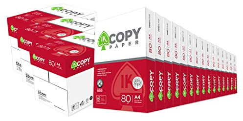 Folios Marca Copy Paper | 3 Cajas con 15 paquetes de 500 hojas (7.500 folios) | DIN A4 y 80 grs | Paquetes para Oficina, Hogar | Folios para Impresoras Láser y de Inyección-Fotocopiadora-Fax