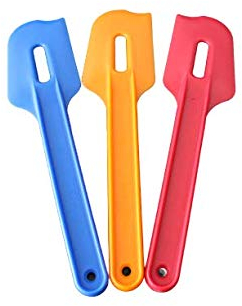 Tupperware Set mit 3 Schaber-Spateln, 22,2 cm (Farben können variieren)