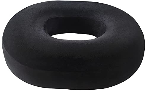 Ecosafeter Orthopedic Ring Memory Foam Cushion - Donut Cushion for Relief of Haemorrhoids and Piles, Coccyx Pain, Suitable for Wheelchair, Car Seat, Office Or Outdoor