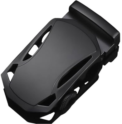 Jiujiutu Hebilla para cinturón de 35mm para hombre y mujer, con espina para intercambiar, automática, ajustable, accesorio para cinturón, be current