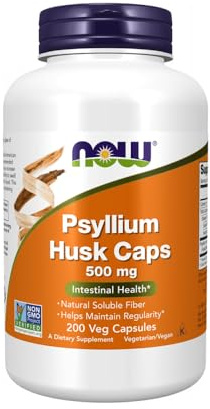 Psyllium Husk 500 mg 200 Capsules (Pack of 2)
