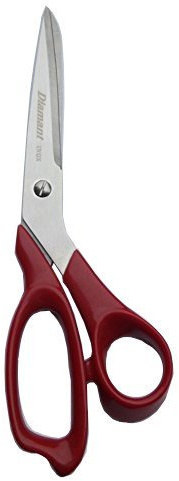 Gifaz – Schneiderschere Allesschneider Edelstahl – Griff aus Nylon Farbe rot – professionell