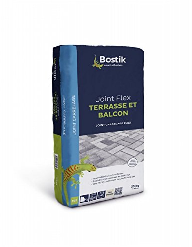 Bostik - Joint Flex Ton Pierre - 5kg - Sol et mur - Intérieur et extérieur- 3 à 30 Mm