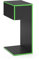 Vicco Gaming Tisch Kron, Grün/Schwarz, 30 x 45 cm