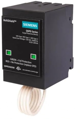 Siemens QSPD2A035B 35 KAmp BoltShield Indoor Surge Protective Device