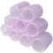 PARSA Beauty selbsthaftende Lockenwickler (⌀ 45 mm/Rosa / 9 Stück) – Haarwickler für Locken – Praktische Klettwickler für stylische Frisuren – Hair Rollers Haftwickler