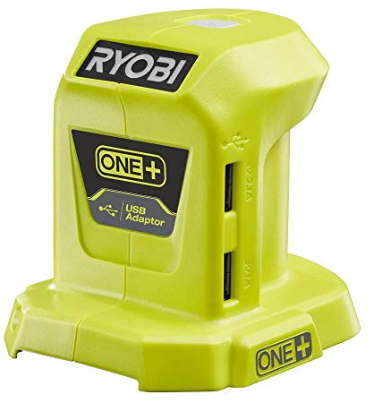 RYOBI P743 18-Volt ONE+ fonte di alimentazione portatile agli ioni di litio