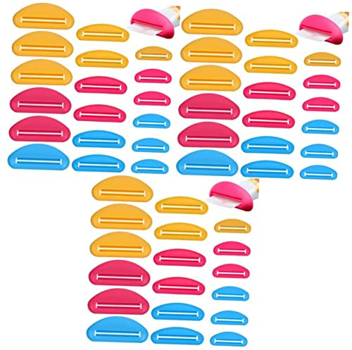 ULDIGI 3 Set Di Spremi-dentifricio Spremi-tubetti Spremi-tubetti Di Pigmento Strumenti Per Spremere Dentifricio Spremi-crema Colorante Per La Casa Salone 18 Pezzi * 3