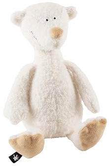 sigikid 43299 Beasts av gosedjur med personlighet plyschdjur, vit/björn