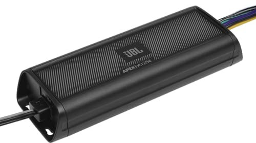 JBL APEX PA1254 - Amplificatore Auto e barche 4 Canali da 1250 Watt - Amplificatore di potenza ultracompatto e Potente JBL di Classe D Resistente alle Intemperie per stereo barca nautica e l'auto