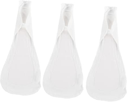 Baluue 3 Stück Damenbinde Wiederverwendbar Waschbar Baumwolle 420mm Starke Saugfähigkeit Für Alltag Schlaf Schwimmen