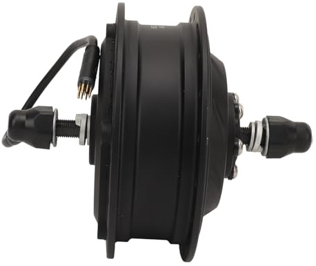 CHICIRIS Motor de Cubo de Bicicleta Eléctrica de 48 V 500 W, Motor de Engranaje sin Escobillas de Rueda Delantera con Llanta de Aleación de Aluminio, para Modificación de Bicicleta