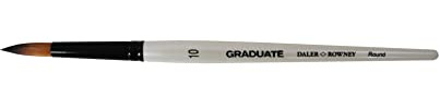 Daler Rowney 212185010 storlek 10 graderad rund borste, naturlig