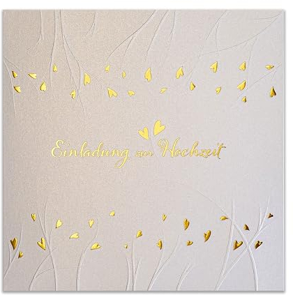 Art Nuvo Weihnachtskarten mit Umschlägen und Einlagen – Set von 10 exclusiven Weihnachtskarten