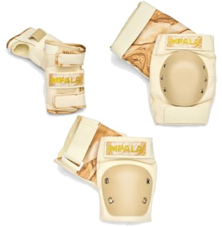 Impala Protective Set, Color: Marawa Gold, Size: M (IMPRPADS-MARAWA-Gold-M)