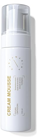 Santamarina Cosmetics Espuma Limpiadora Facial CREAM MOUSSE - Mousse Hidratante Facial Hidrata, Suaviza y Calma la Piel - Todo Tipo de Piel, Grasa o Sensible - 150 ml