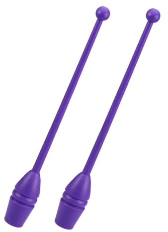 Púrpura Palo de Gimnasia Rítmica de Plástico para Entrenamiento | Aro Gimnasia Ritmica Niña, Equipamiento Gimnasia Ritmica, Accesorios Gimnasia Ritmica