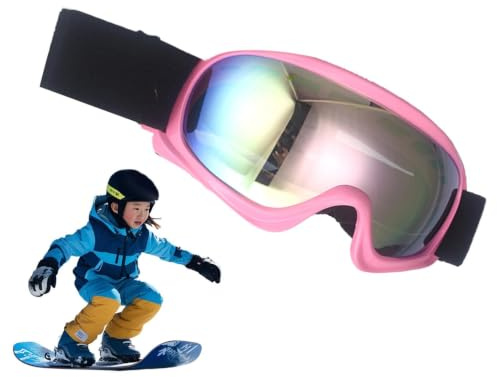 Snowboardglasögon för barn, Snowboardglasögon för barn Bekväma skidglasögon | UV-skydd för barn 3-10 år Pojkar Flickor Utomhus kallt väder Vintersport Snö Födelsedag jul nyår påsk